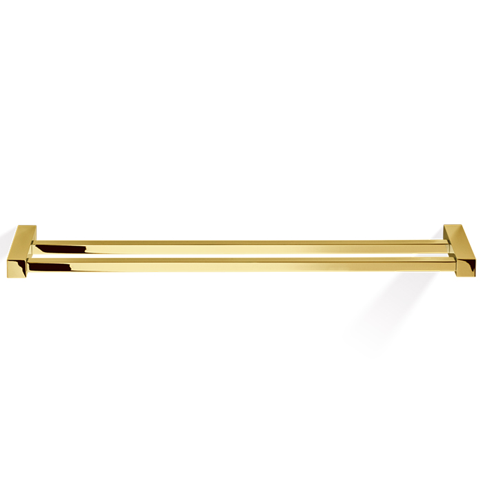Decor Walther Corner HTD80 Полотенцедержатель, двойной, подвесной, цвет: золото