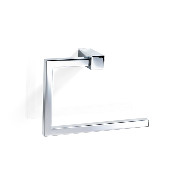 Decor Walther Corner HTR Полотенцедержатель кольцо, подвесной, цвет: хром