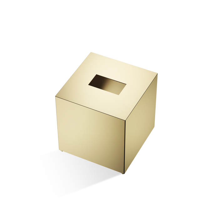 Decor Walther Cube KB 83 Диспенсер для салфеток, настольный, цвет: золото матовое