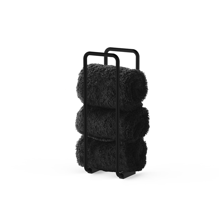 Decor Walther DW 223 Полотенцедержатель, напольный, цвет: черный матовый