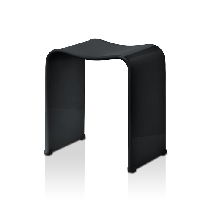 Decor Walther DW 80 Табурет, акрил, напольный, цвет: черный