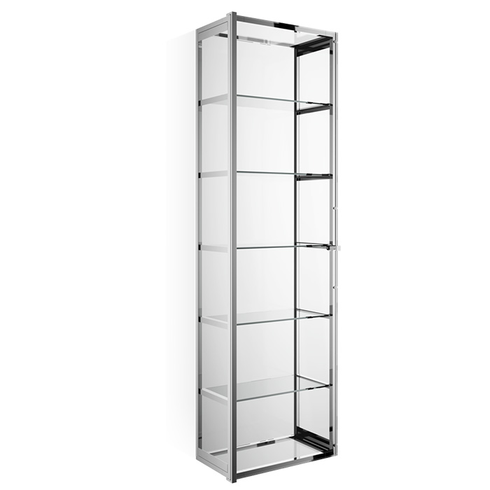 Decor Walther Glas S 4 Шкафчик подвесной, стекло прозрачное, цвет: хром
