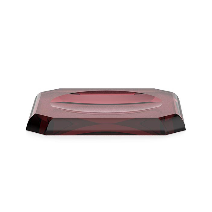 Decor Walther KR KS Kristall Лоток для расчесок, настольный, цвет: Rich Burgundy