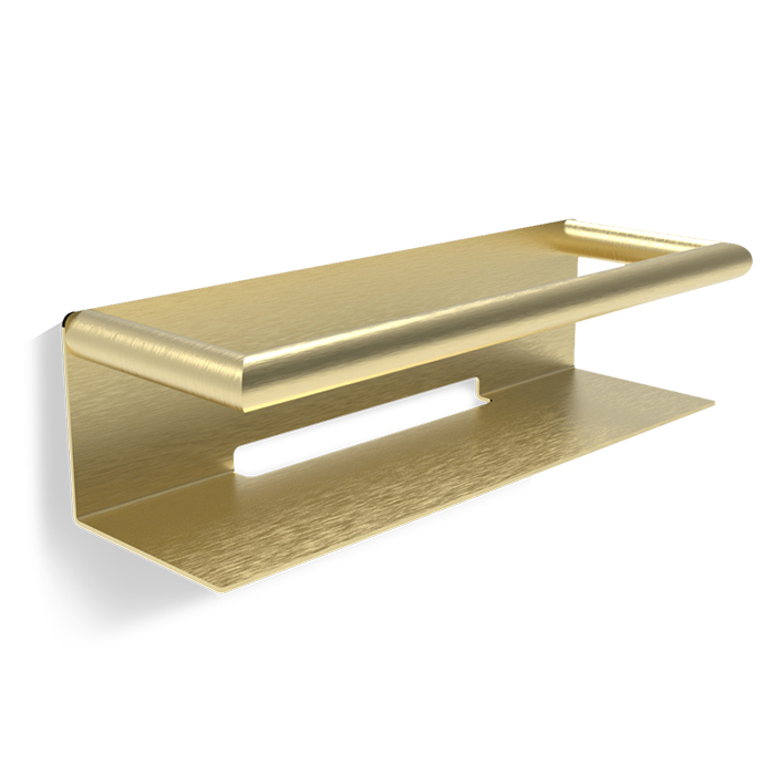 Decor Walther Mikado DA Полочка, подвесная, цвет: золото PVD