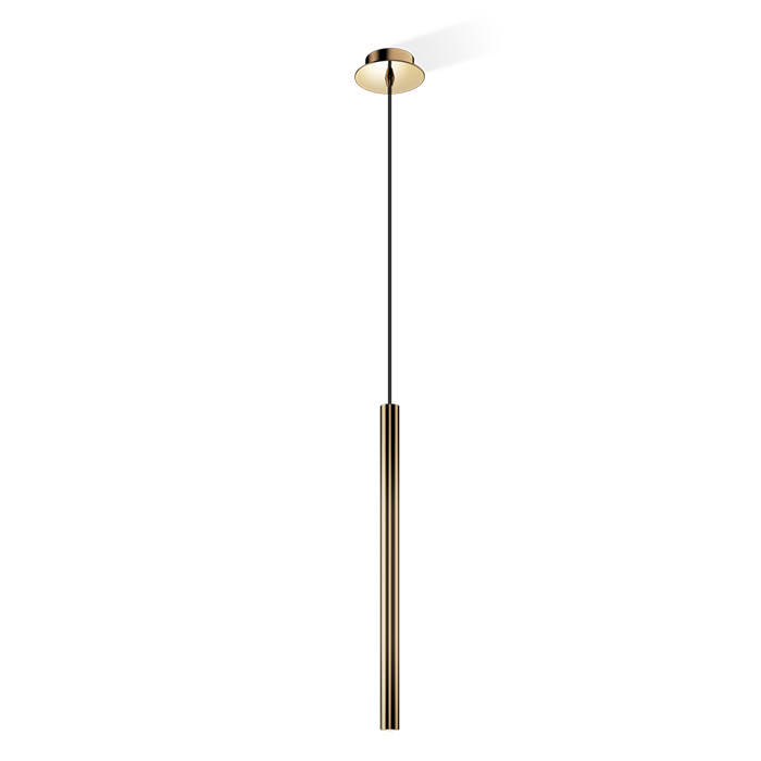 Decor Walther Pipe 1 D Светильник потолочный с диммером, светодиодный, 1x LED 6.5W, цвет: латунь полированная