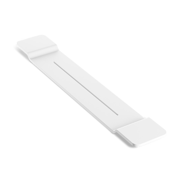 Decor Walther Stone WAN Полка для ванны, подвесная, цвет: белый