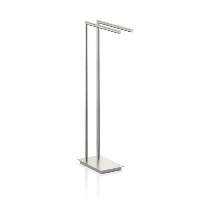Decor Walther Straight 2 Полотенцедержатель двойной, напольный, цвет: никель сатинированный