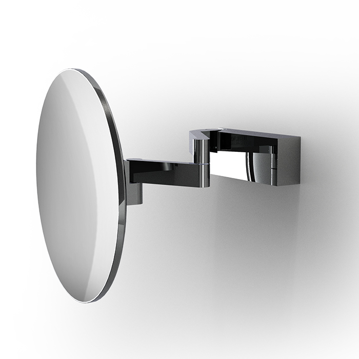 Decor Walther VISION R Зеркало косметическое, настенное, 5х-кратное ув, без подсветки, цвет: хром
