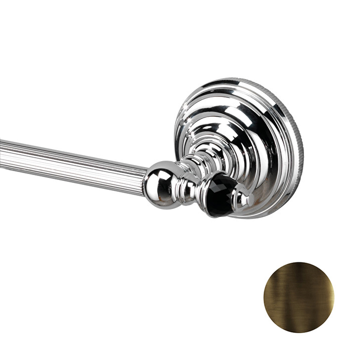 Devon&Devon Black Diamond Полотенцедержатель, подвесной, цвет: бронза