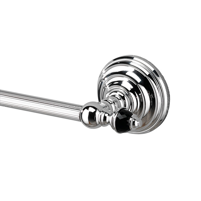 Devon&Devon Black Diamond Полотенцедержатель, подвесной, цвет: хром