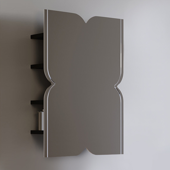 Devon&Devon Papillon cabinet Зеркало шкаф, с деревянными полкам