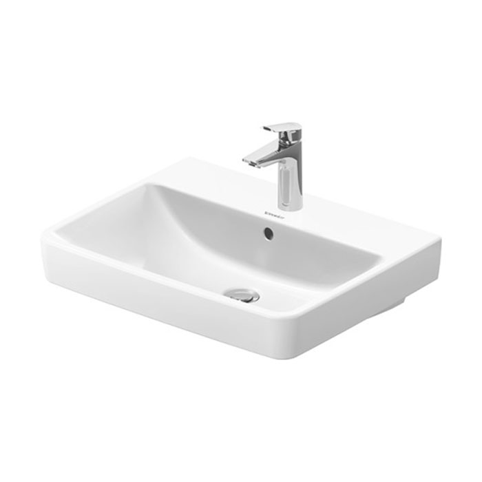 Duravit #1 Раковина, подвесная, 1 отв, цвет: белый глянцевый