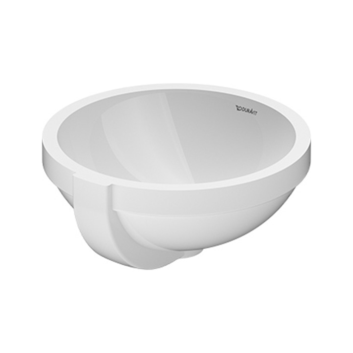 Duravit Architec Раковина встраиваемая, встраиваемая снизу, без отв, с креплением, цвет: белый