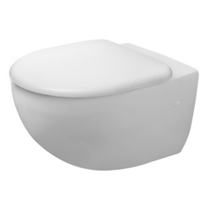 Duravit Architec Унитаз подвесной, безободковый, с вертикальным смывом, вкл. крепление Durafix, цвет: белый
