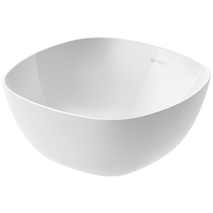 Duravit Aurena Раковина накладная, без отв, сифон, HygieneGlaze, цвет: белый глянец