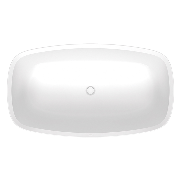 Duravit Aurena Ванна свободностоящая, из материала DuroCast Plus,цвет: белый матовый