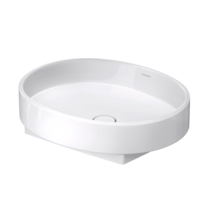 Duravit Balcoon Раковина, накладная, без отв, без перелива, DuraShield, цвет: белый матовый