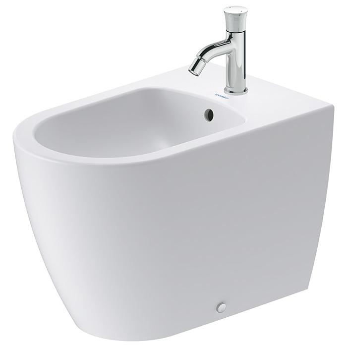 Duravit Bento Starck Box Биде напольное, с 1 отв, HygieneGlaze, цвет: белый глянцевый