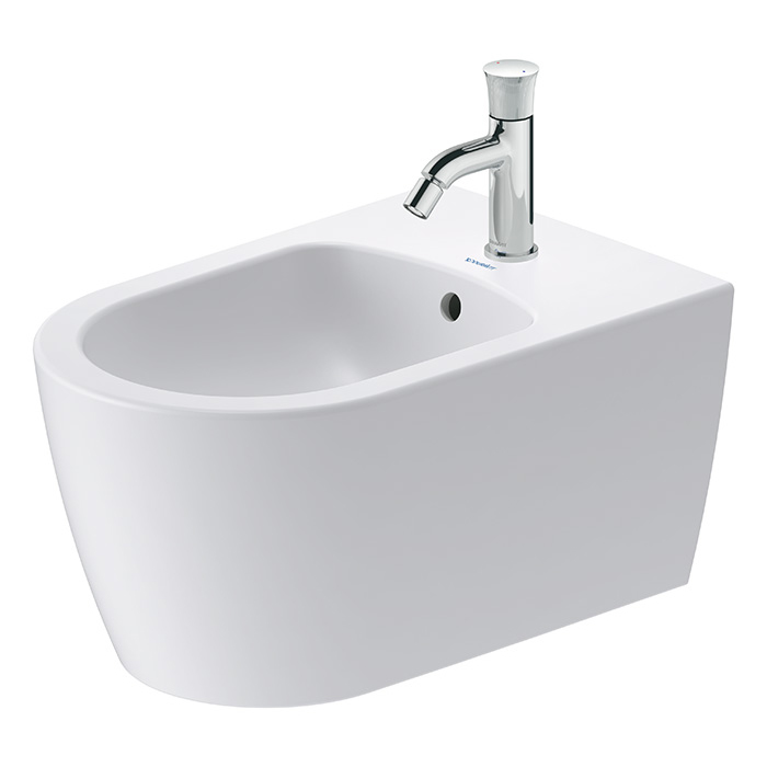 Duravit Bento Starck Box Биде подвесное, с 1 отв, HygieneGlaze, цвет: белый матовый