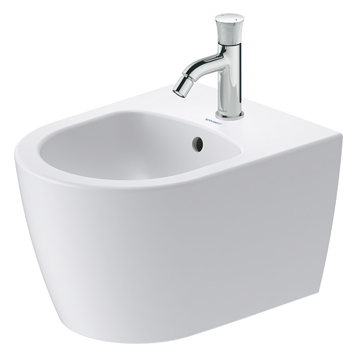 Duravit Bento Starck Box Биде подвесное, с 1 отв, HygieneGlaze, цвет: белый матовый