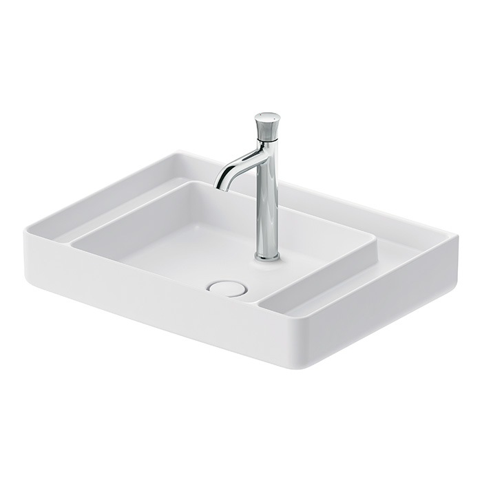Duravit Bento Starck Box Раковина подвесная, с 1 отв, HygieneGlaze, цвет: белый глянцевый
