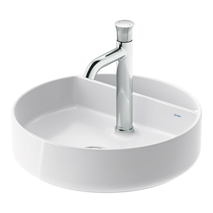 Duravit Bento Starck Box Раковина накладная, с 1 отв, HygieneGlaze, цвет: белый глянцевый