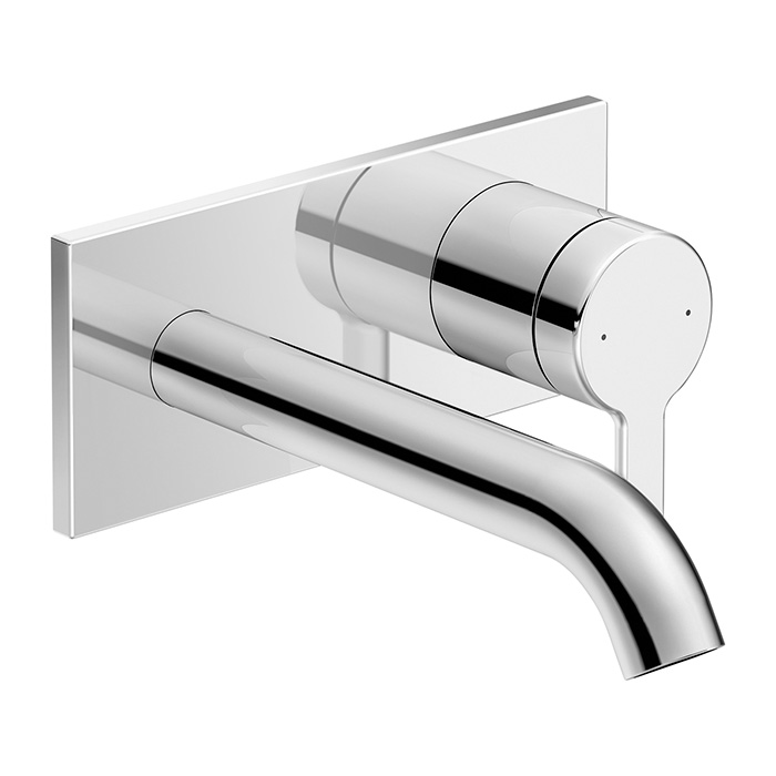 Duravit C.1 Смеситель для раковины, встраиваемый, излив, цвет: хром