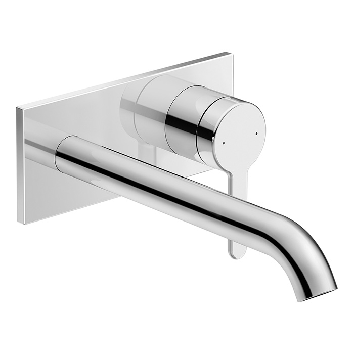 Duravit C.1 Смеситель для раковины, встраиваемый, излив, цвет: хром