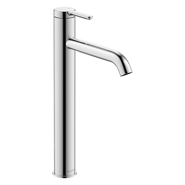 Duravit C.1 Смеситель для раковины, высокий, 1 отв, излив, цвет: хром