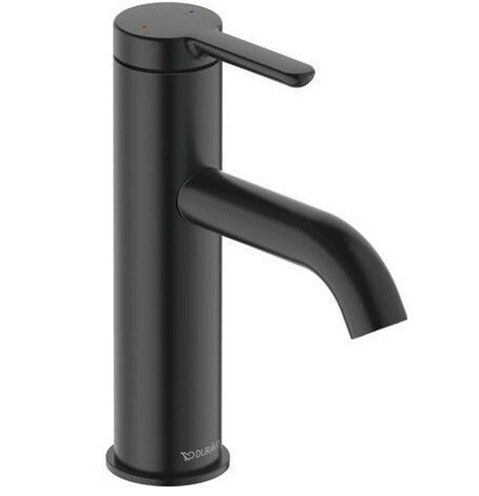 Duravit Circle M Смеситель для раковины, на 1 отв, с донным клапаном, цвет: черный матовый