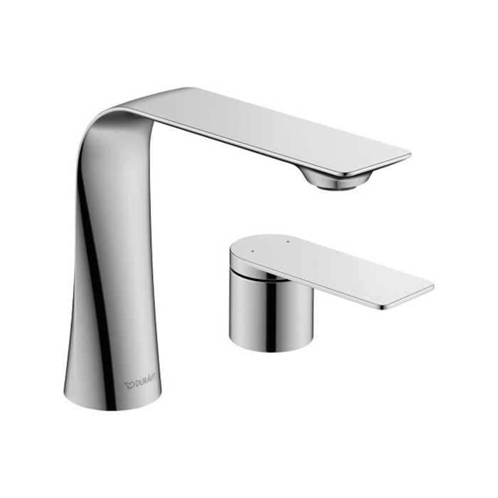 Duravit D.1 Смеситель для раковины на 2 отв, цвет: хром