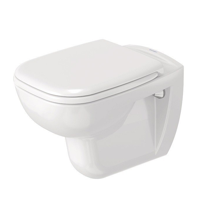 Duravit D-Code Унитаз, подвесной, с сиденьем, цвет: белый глянцевый