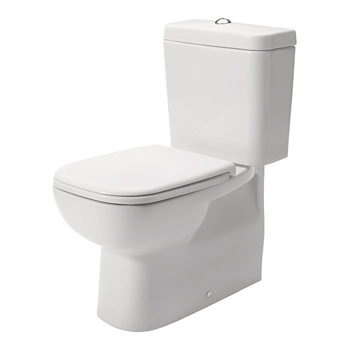 Duravit D-Code Унитаз моноблок, слив универсальный, цвет: белый