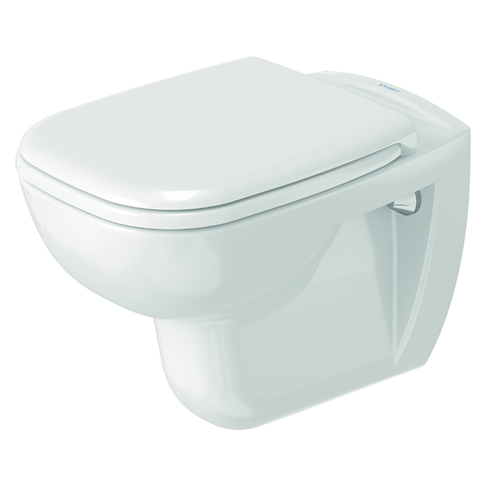 Duravit D-Code Унитаз подвесной, с вертикальным смывом объем: 4,5 л, цвет: белый