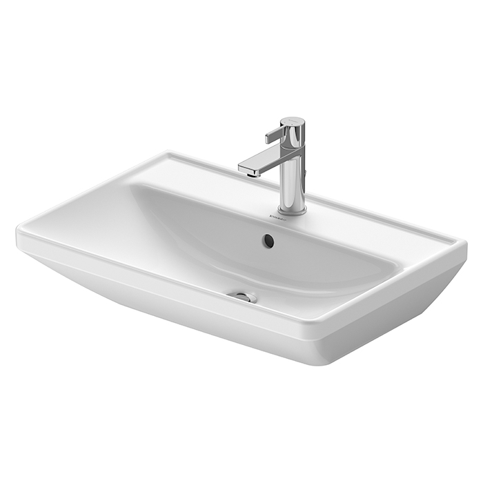 Duravit D-Neo Раковина накладная, с переливом, с 1 отв, цвет: белый