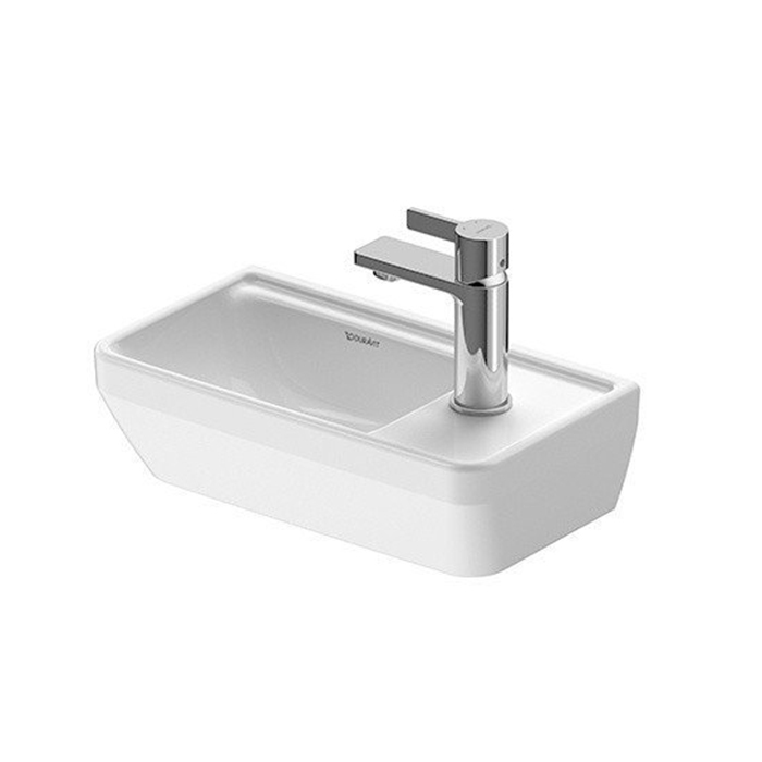 Duravit D-Neo Раковина подвесная, без перелива, с 1 отв, dx, цвет: белый