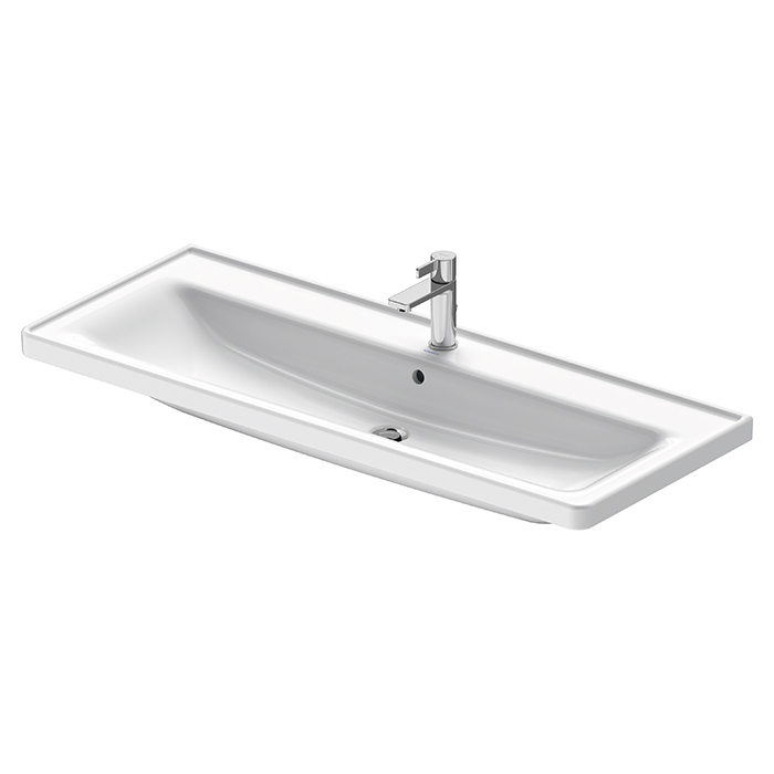Duravit D-Neo Раковина, подвесная, 1 отв, цвет: белый