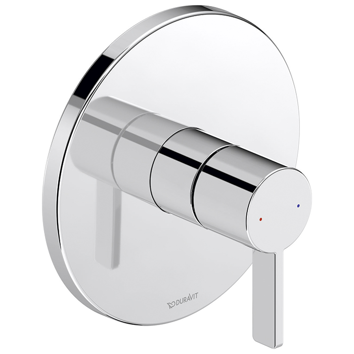 Duravit D-Neo Смеситель для душа, встраиваемый, цвет: хром