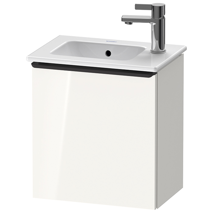 Duravit D-Neo Тумбочка подвесная, раковина, 1 дверка, цвет: белый высокоглянцевый