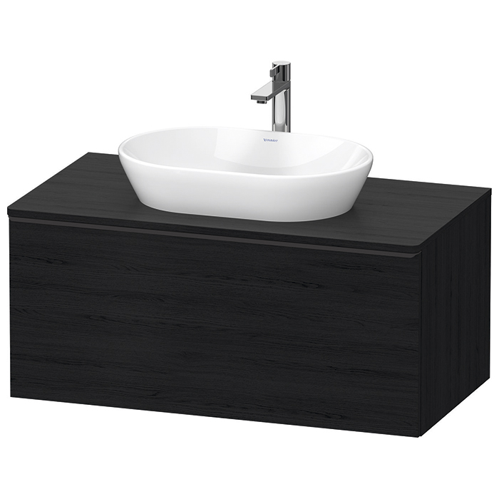 Duravit D-Neo Тумбочка подвесная, раковина, 1 ящик, цвет: Black Oak