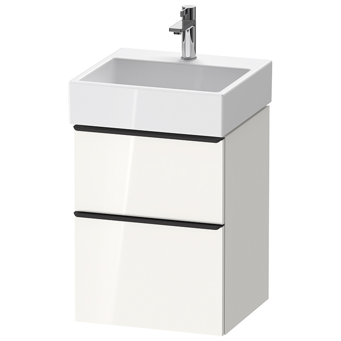 Duravit D-Neo Тумбочка подвесная, раковина, 1 ящик, цвет: белый высокоглянцевый