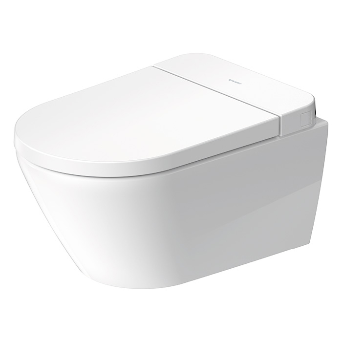 Duravit D-Neo Унитаз подвесной, безободковый, Sensowash, с покрытием Hygieneglaze, цвет: белый