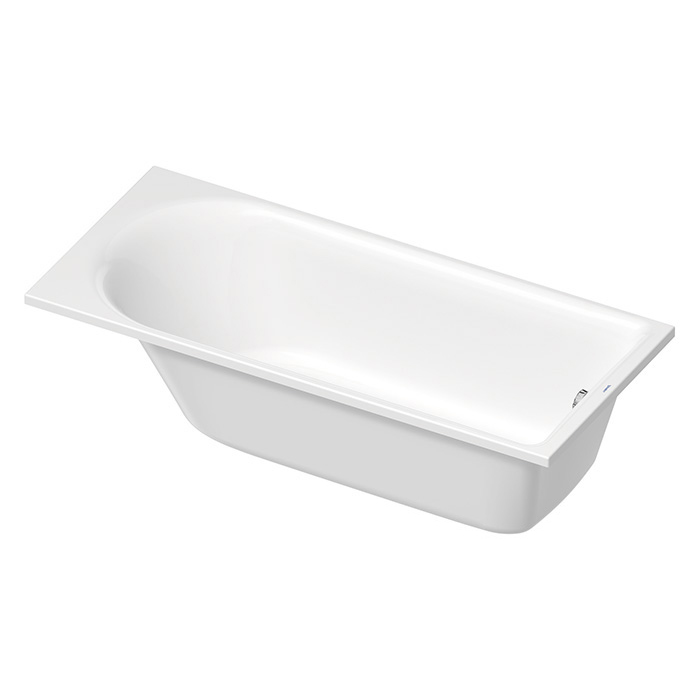 Duravit D-Neo Ванна, встраиваемая, с одним наклоном для спины, акрил, цвет: белый