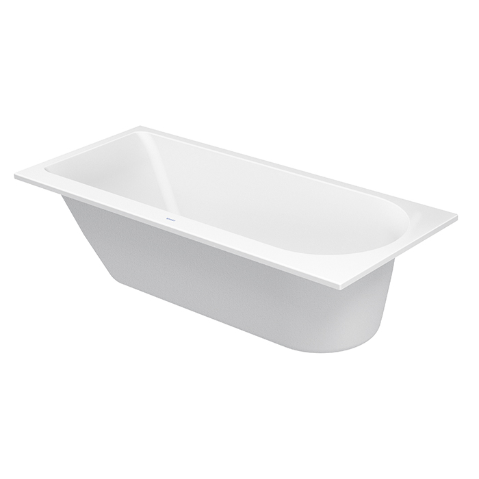 Duravit Darling New Ванна, акриловая, прямоугольная встраиваемая или с панелями,с наклоном для спины слева, цвет: белый