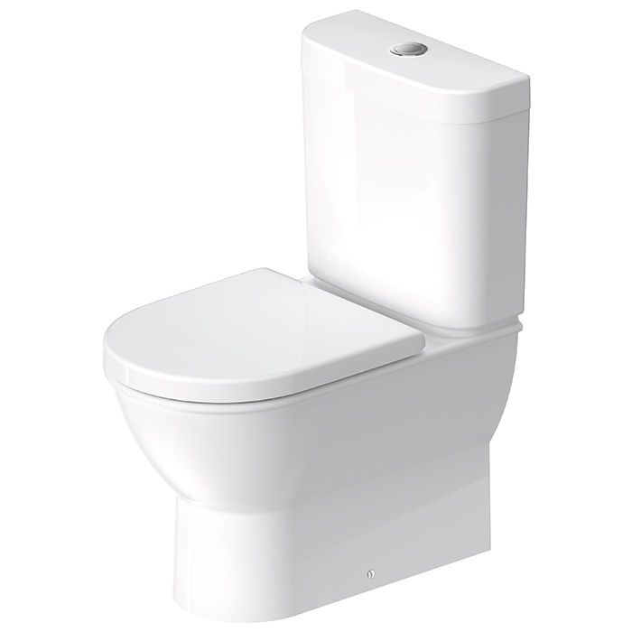 Duravit Darling Унитаз моноблок, с вертикальным смывом, включая крепеж, цвет: белый