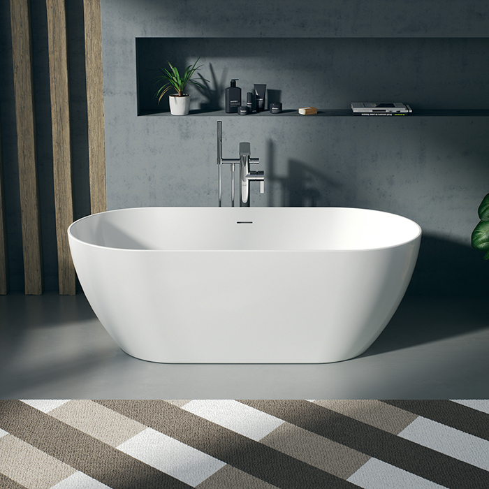 Duravit DuraKanto Ванна отдельностоящая, овальная, цвет: белый