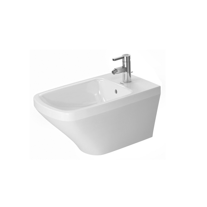 Duravit DuraStyle Биде подвесное, 1 отв, с креплением, цвет: белый