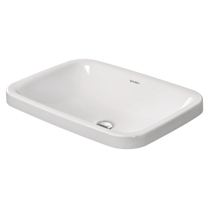 Duravit DuraStyle Раковина, без отв, встраивания сверху, без перелива, цвет: белый
