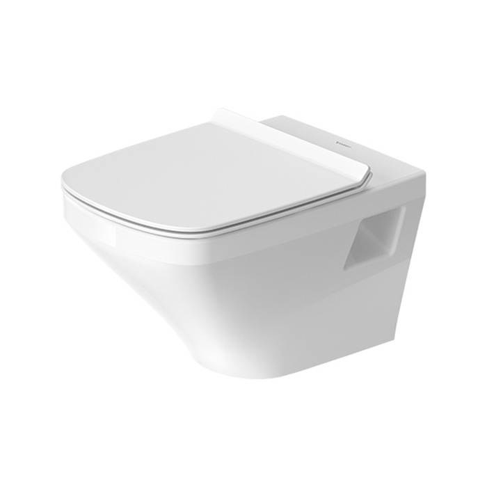 Duravit DuraStyle Rimless Унитаз подвесной, безободковый, с покрытием WonderGliss, с вертикальным смывом, цвет: белый
