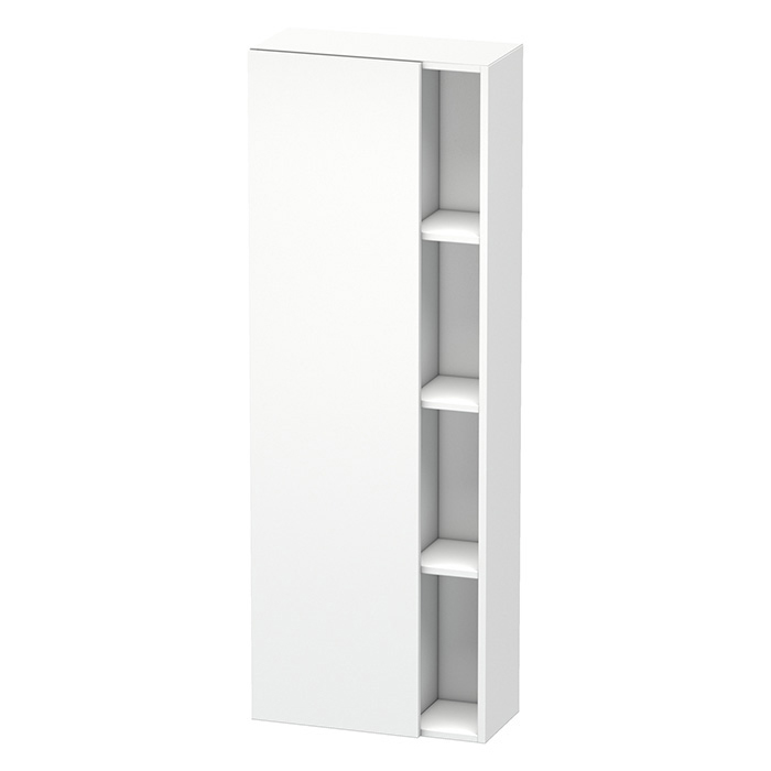 Duravit DuraStyle Шкаф, подвесной, правый, 1 дверь, 3 полки, цвет: белый матовый